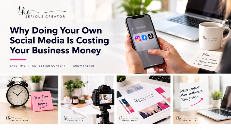 Why Doing Your Own Social Media Is Costing Your Business Money (And How to Fix It)